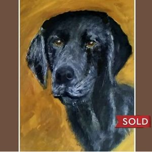 Portrait of Aannaawesome. Paint Your Pooch?